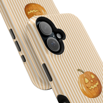 Custom Initials Pumpkin Cutie iPhone Case