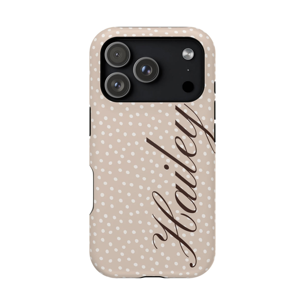 Custom Vanilla Dots iPhone Case