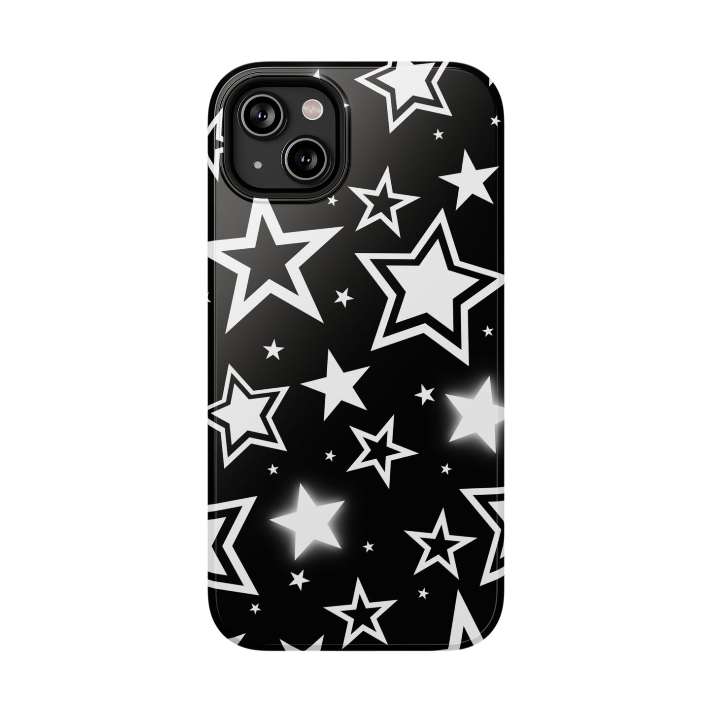 Black Stardust iPhone Case