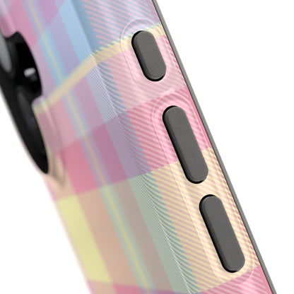 Sorbet Plaid iPhone Case