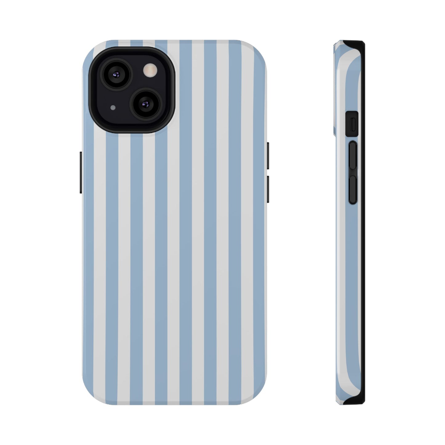 Blue Picnic Stripes iPhone Case