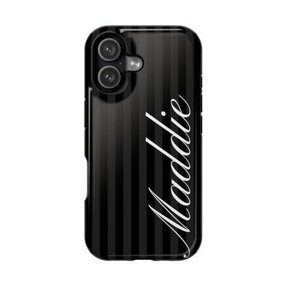 Custom Black Stripes iPhone Case