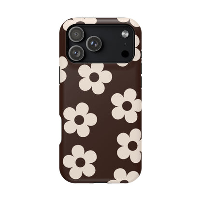 Cocoa Flowers iPhone Case