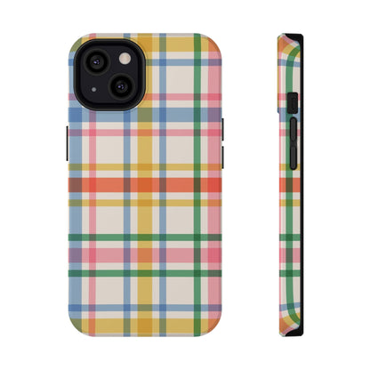 Retro Plaid iPhone Case