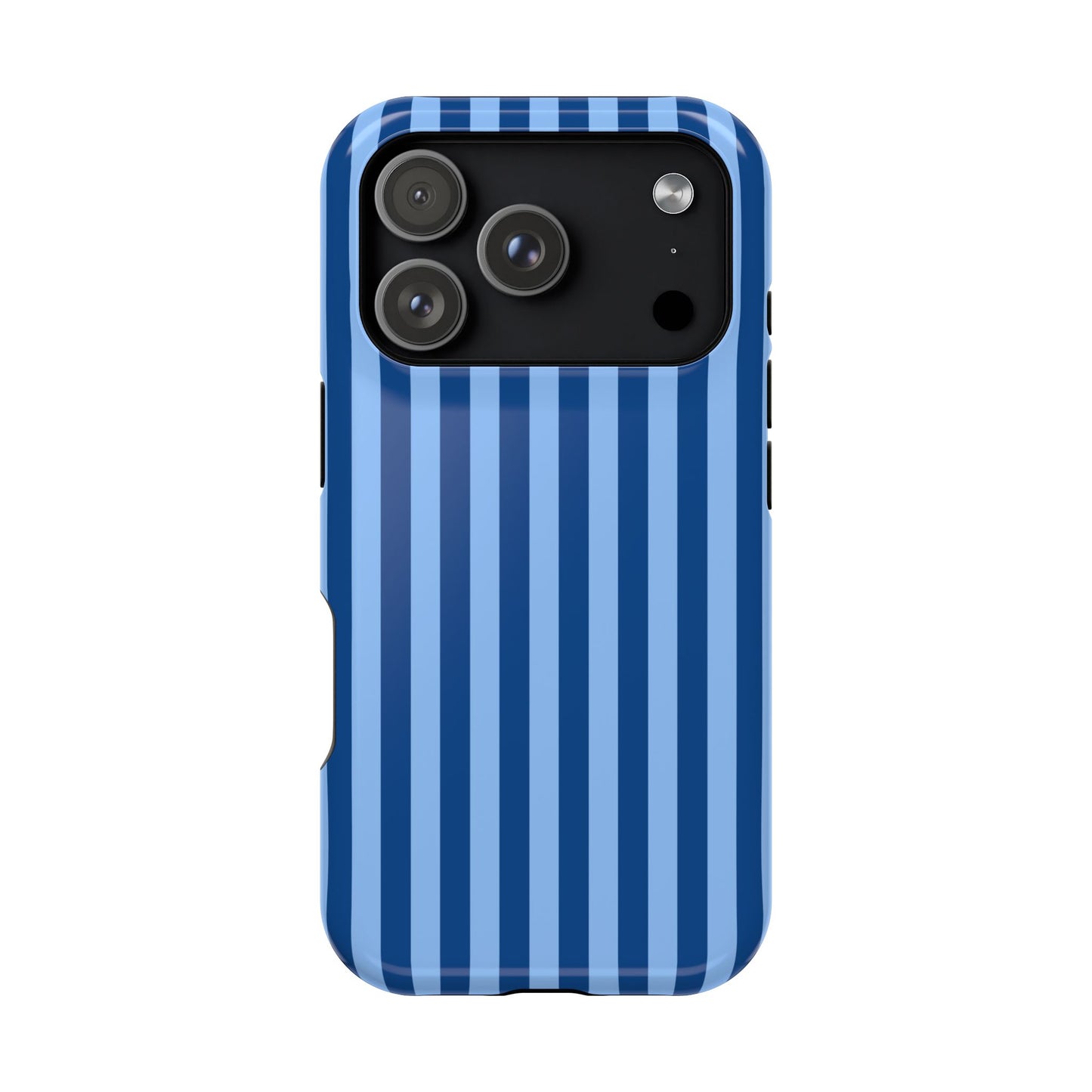 Blueberry Stripes iPhone Case