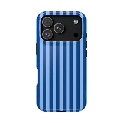 Blueberry Stripes iPhone Case