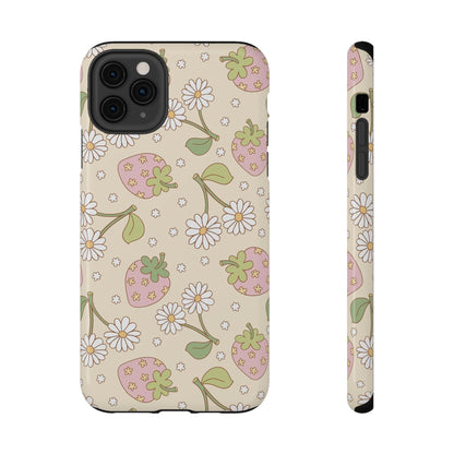 Strawberry Cream iPhone Case