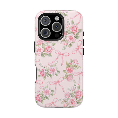Bows & Roses iPhone Case