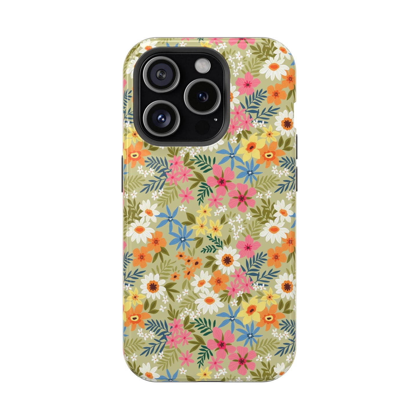 Colorful Posies iPhone Case