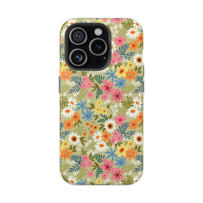 Colorful Posies iPhone Case