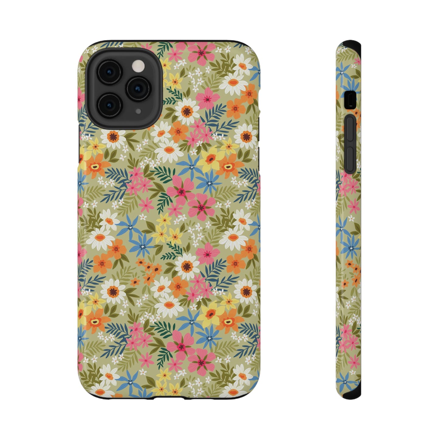 Colorful Posies iPhone Case