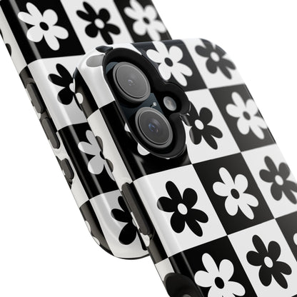 Black & White Garden iPhone Case