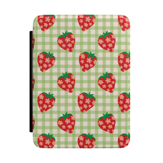 Strawberry Picnic Kindle Case