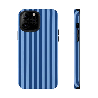 Blueberry Stripes iPhone Case