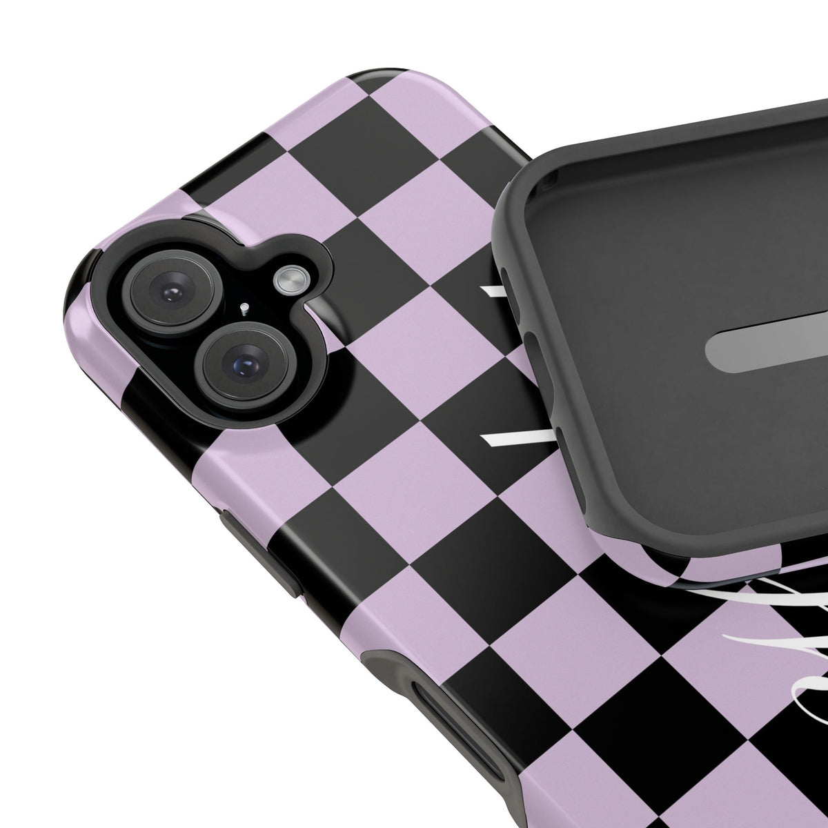 Custom Witchy Checkered iPhone Case