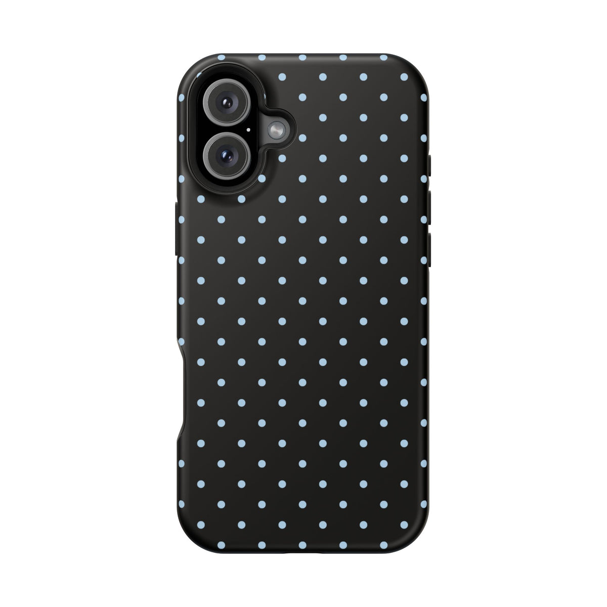 Blue Velvet Mini Dots iPhone Case