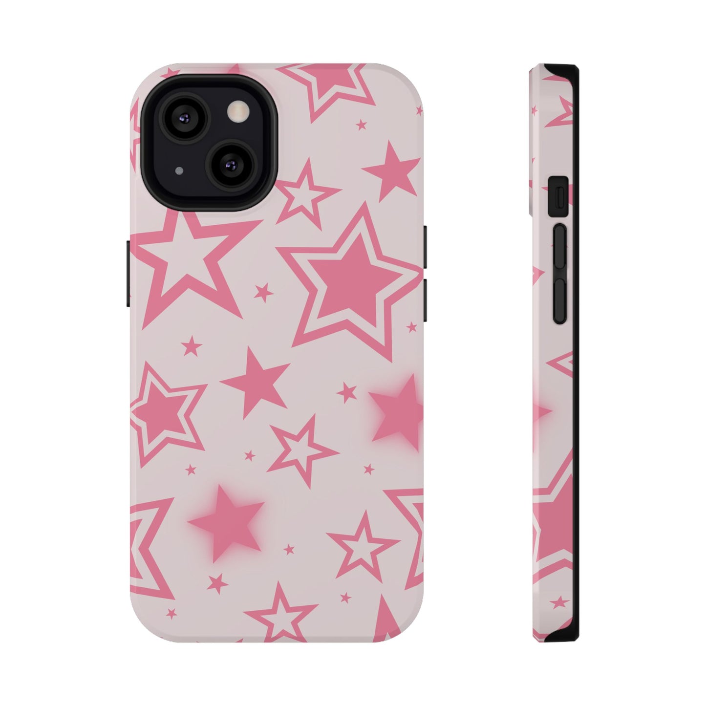Hot Pink Stardust iPhone Case