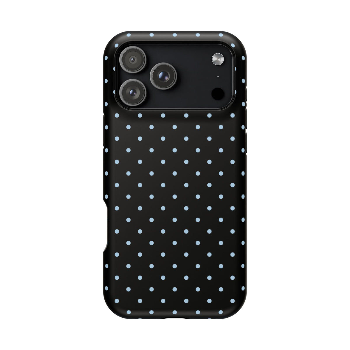 Blue Velvet Mini Dots iPhone Case