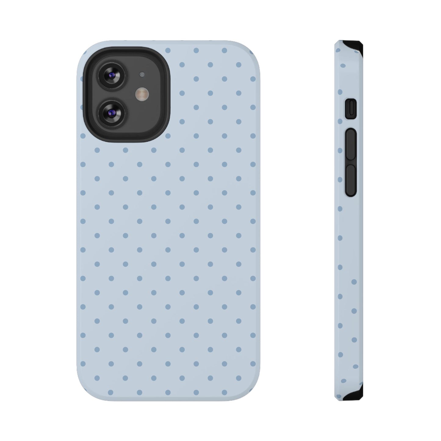 Blue Sprinkles Mini Dots iPhone Case