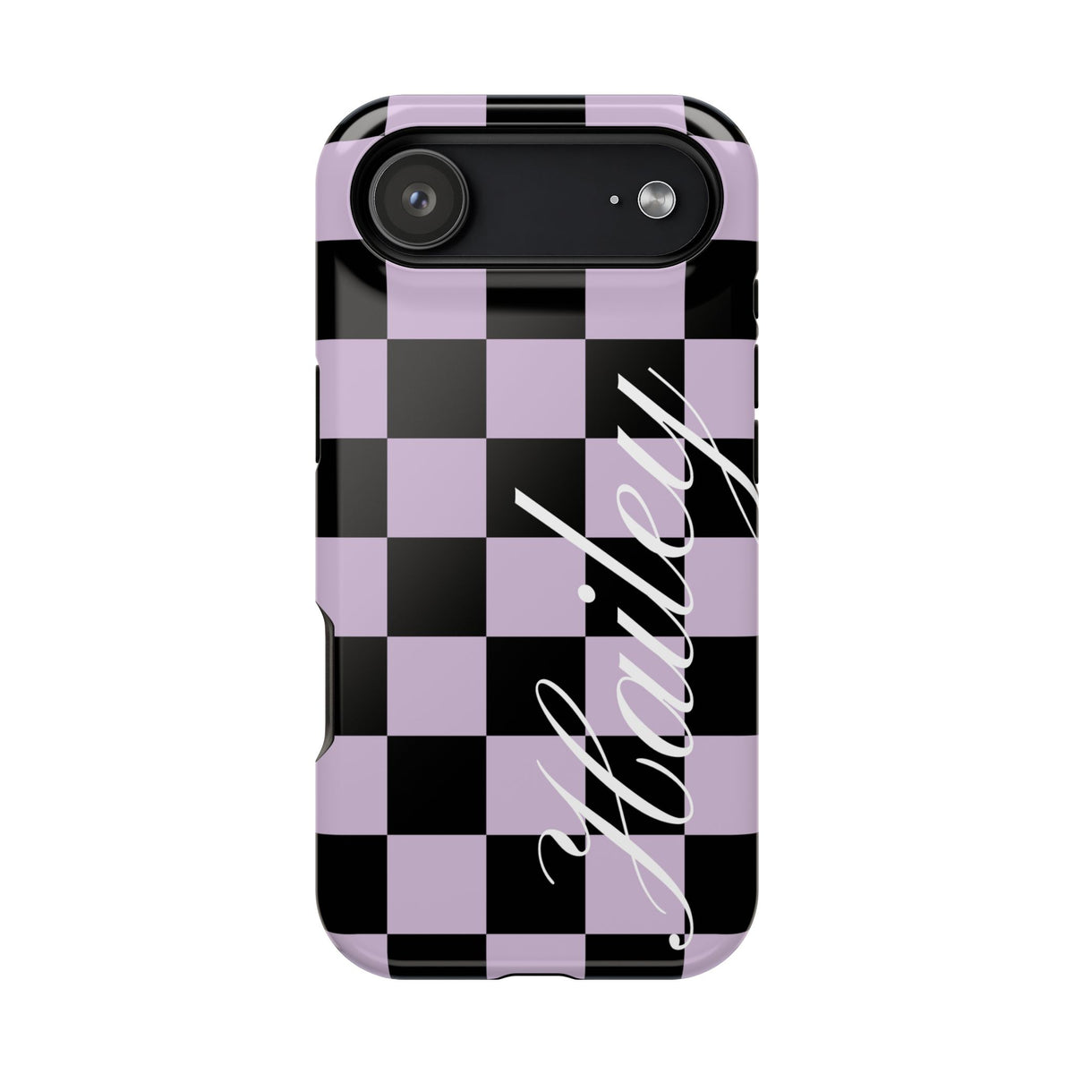 Custom Witchy Checkered iPhone Case