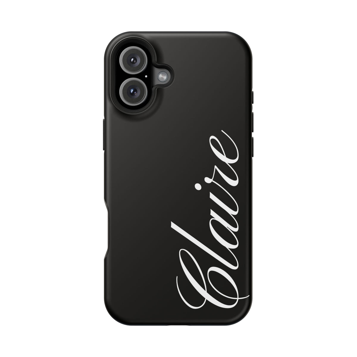 Custom Black iPhone Case