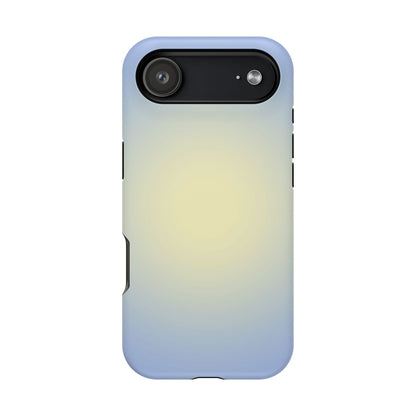 Blue & Yellow Aura iPhone Case
