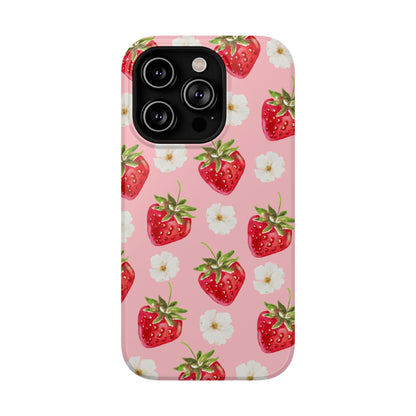 Strawberry Garden iPhone Case