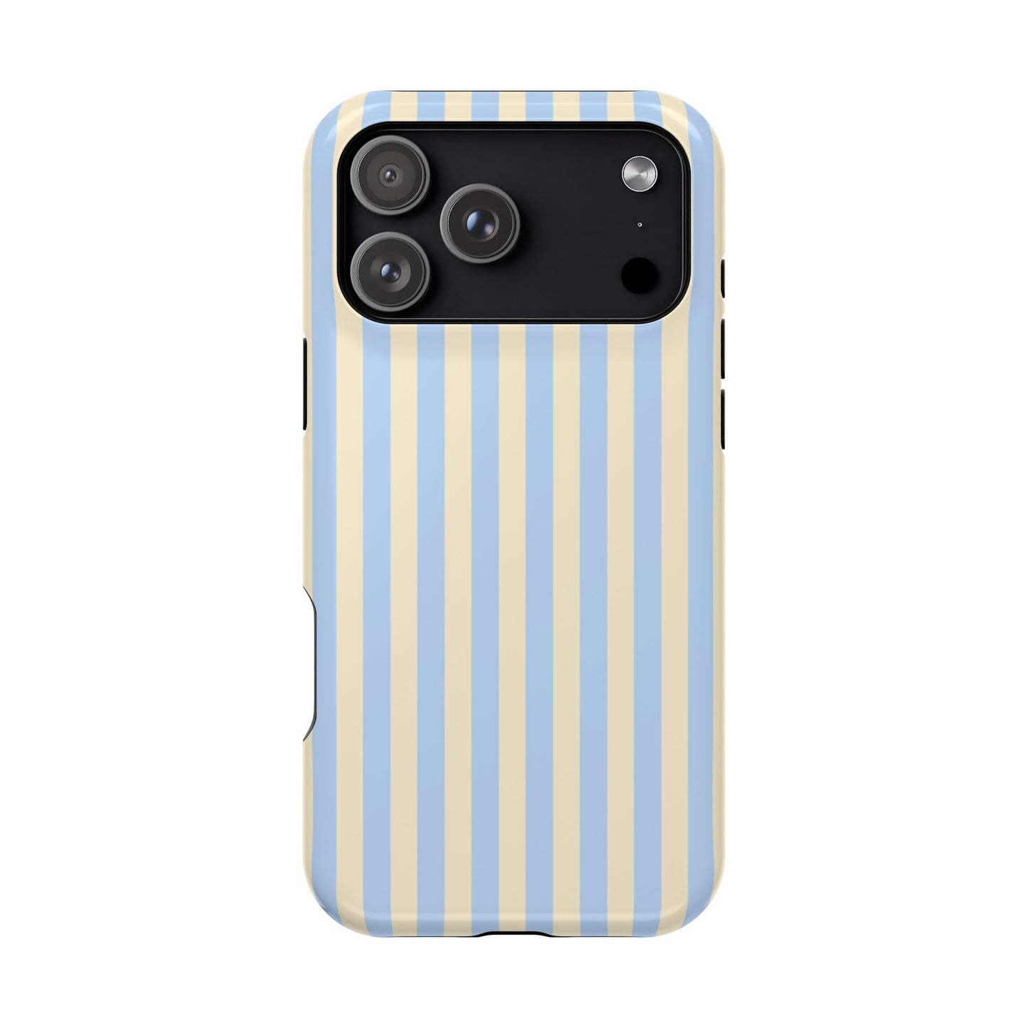 Lemon Sky Stripes iPhone Case