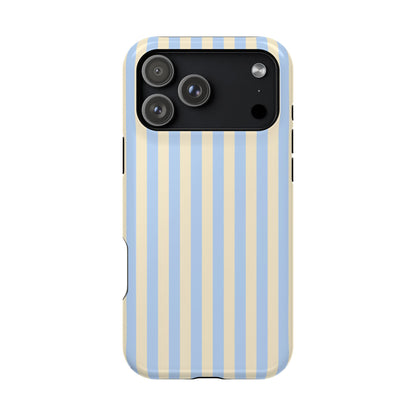 Lemon Sky Stripes iPhone Case
