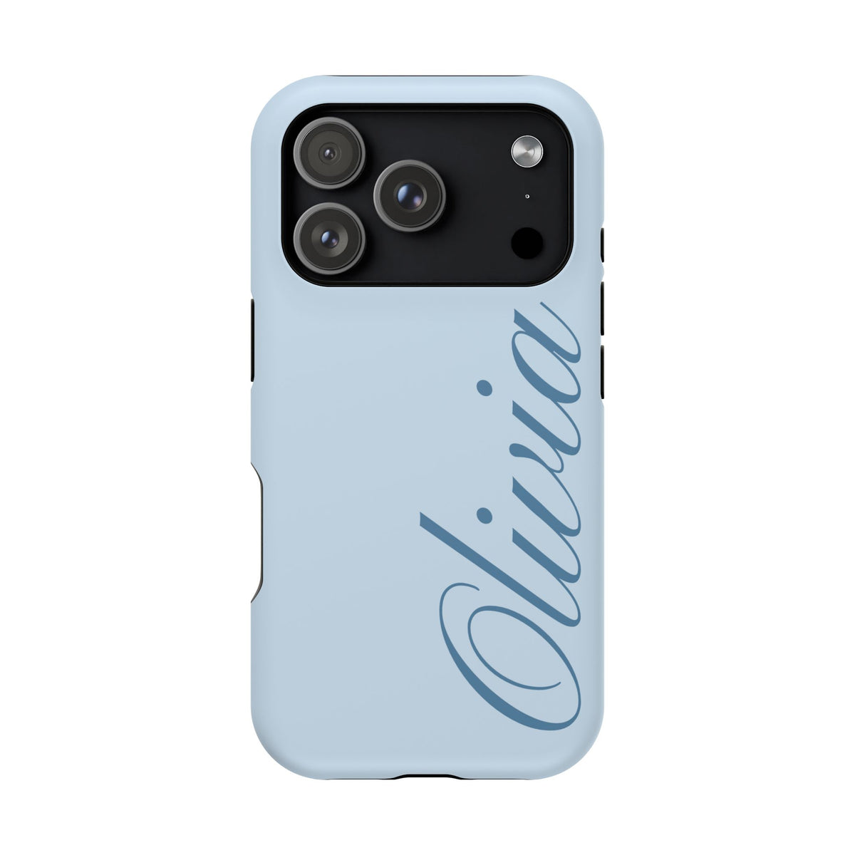 Custom Blue iPhone Case