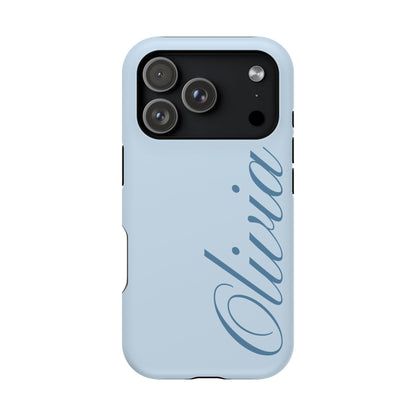 Custom Blue iPhone Case