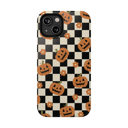 Retro Pumpkins iPhone Case