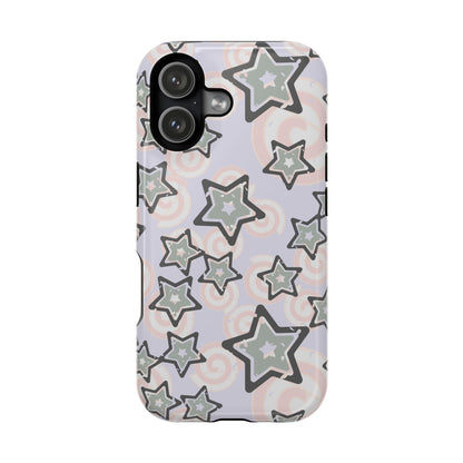 Y2K Gray Star iPhone Case