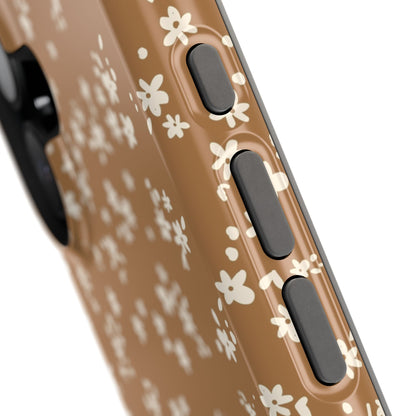 Toffee Ditsy Floral iPhone Case