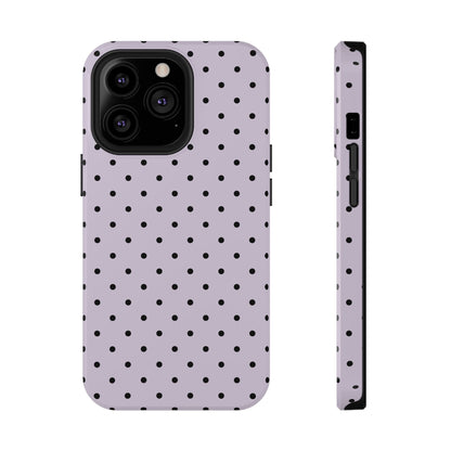 Lilac Mini Dots iPhone Case