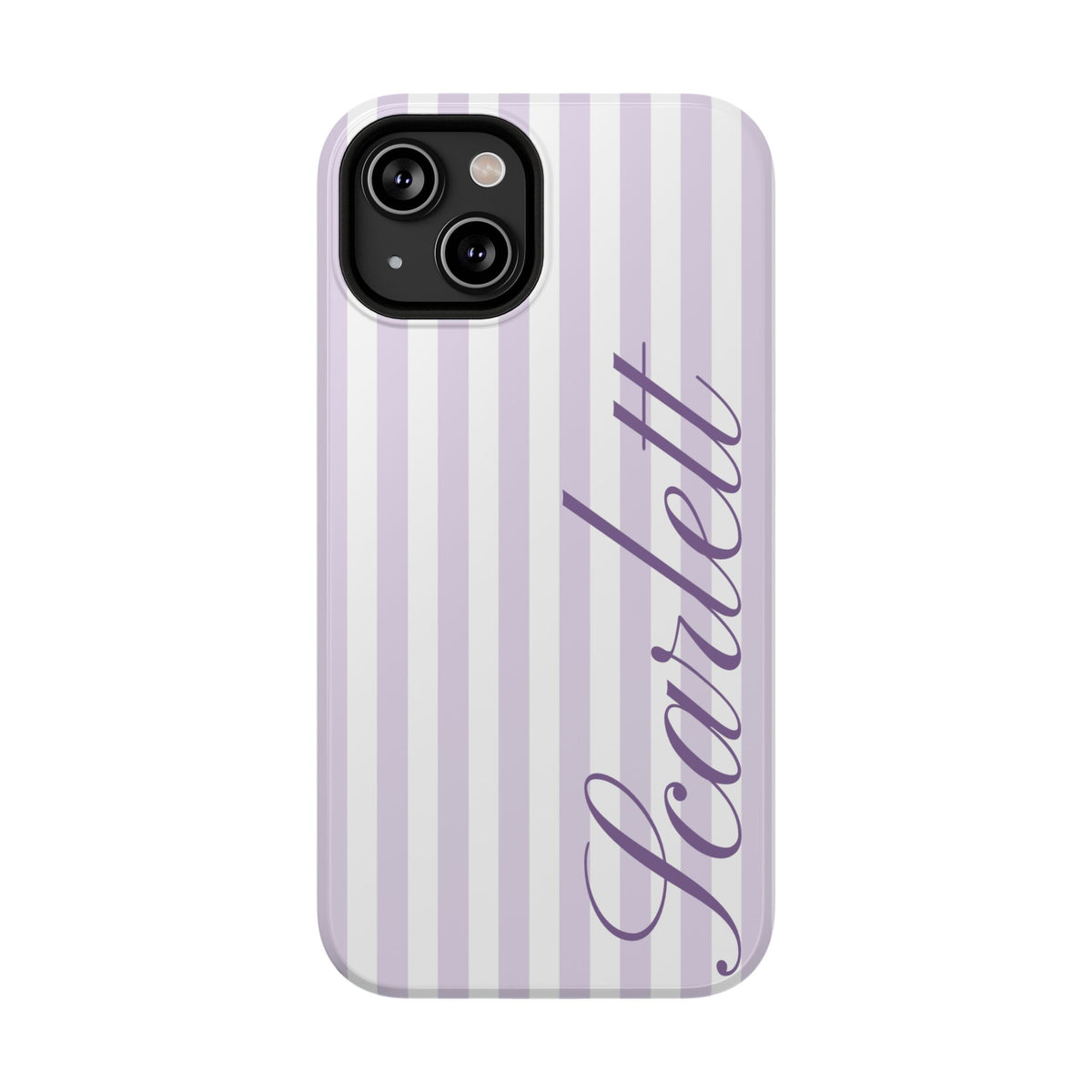 Personalized Lilac Beau iPhone Case