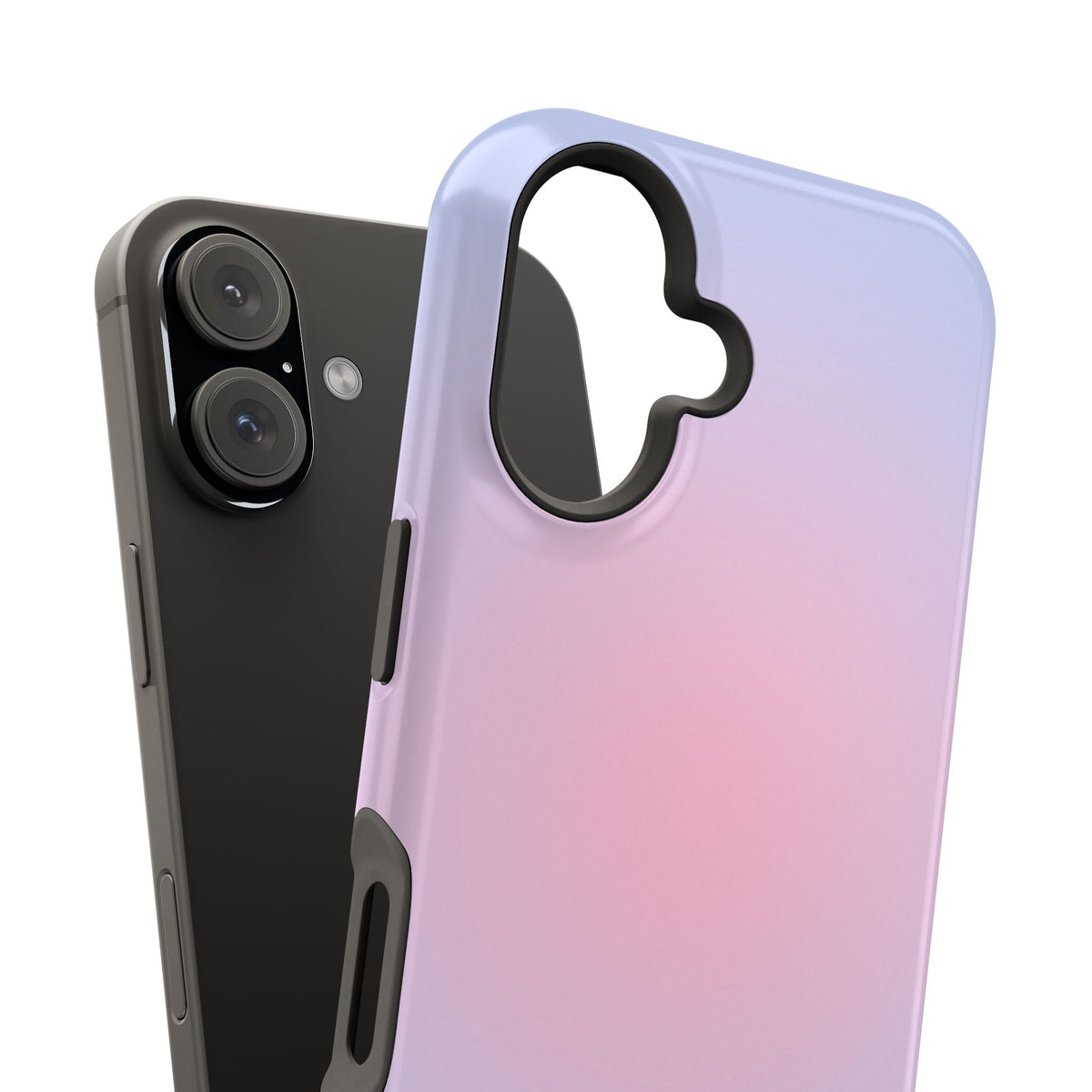 Pink and Blue Aura iPhone Case from Stella Cases