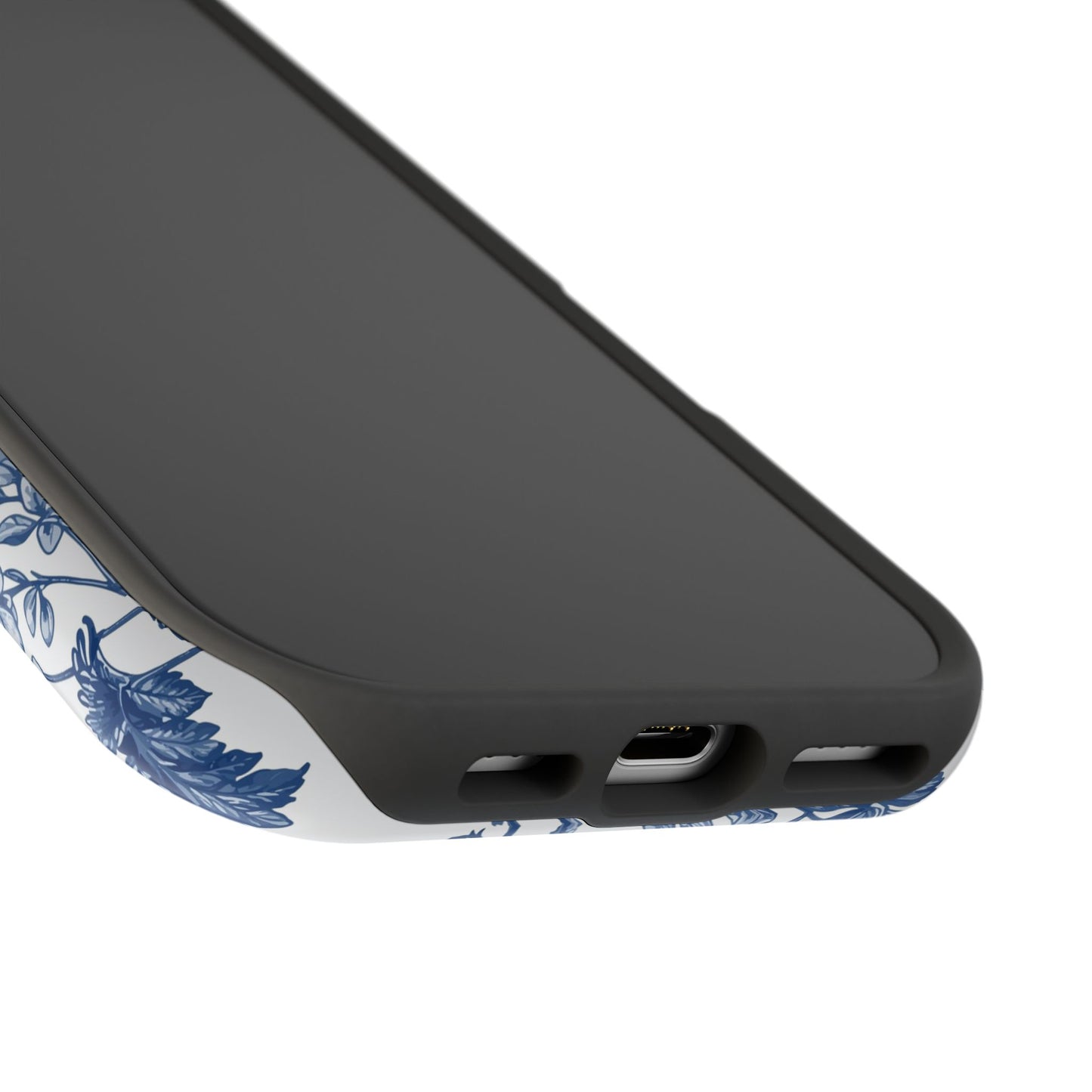 French Navy Toile iPhone Case