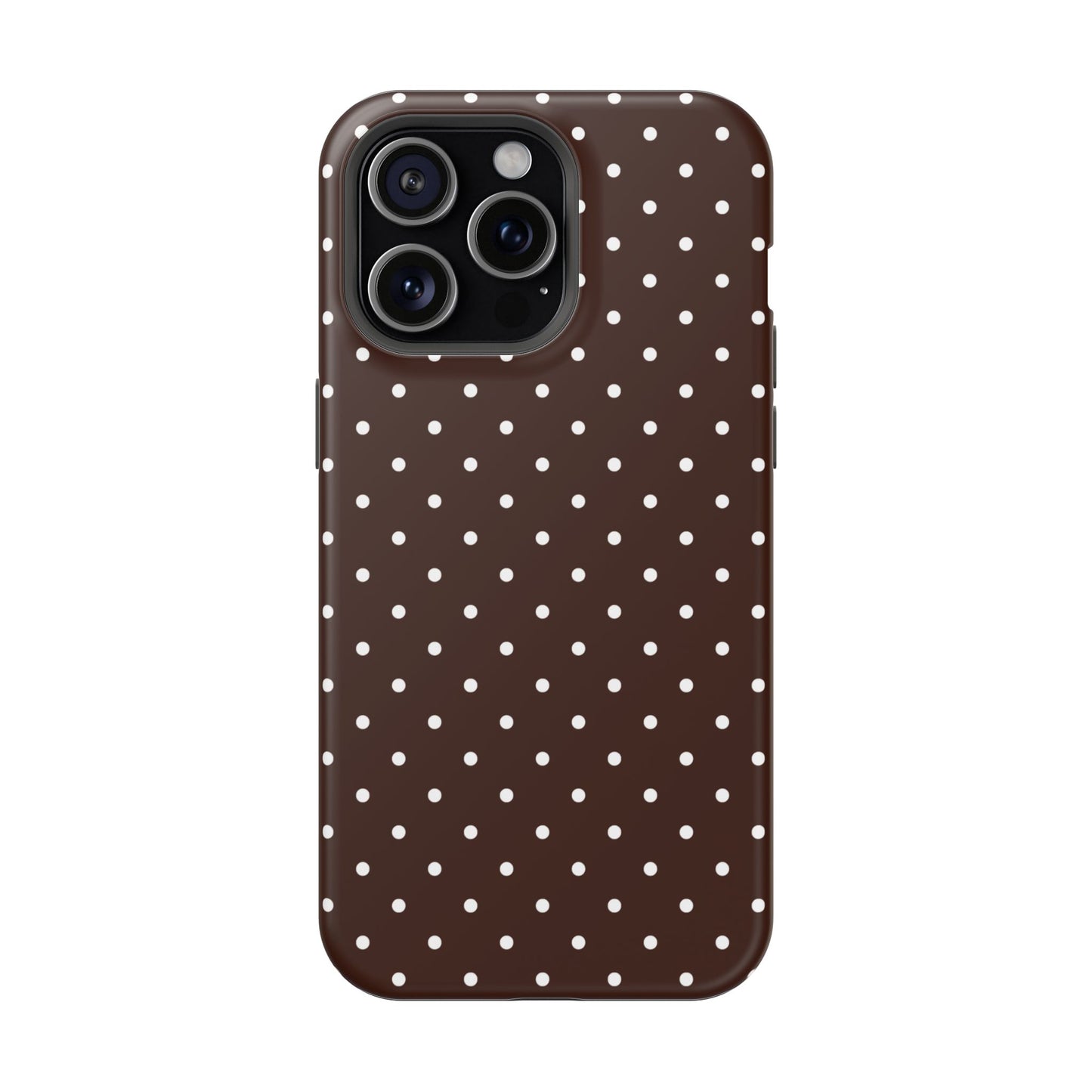 Mocha Mini Dots iPhone Case