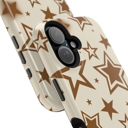 Brown Stardust iPhone Case
