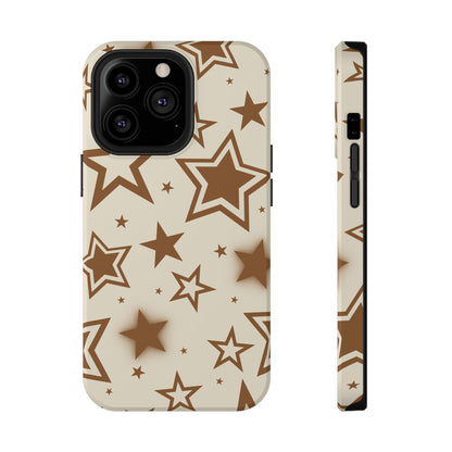 Brown Stardust iPhone Case