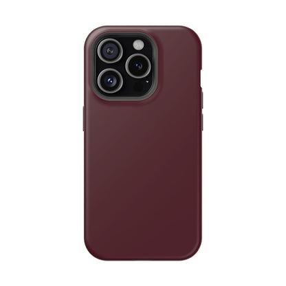 Burgundy iPhone Case