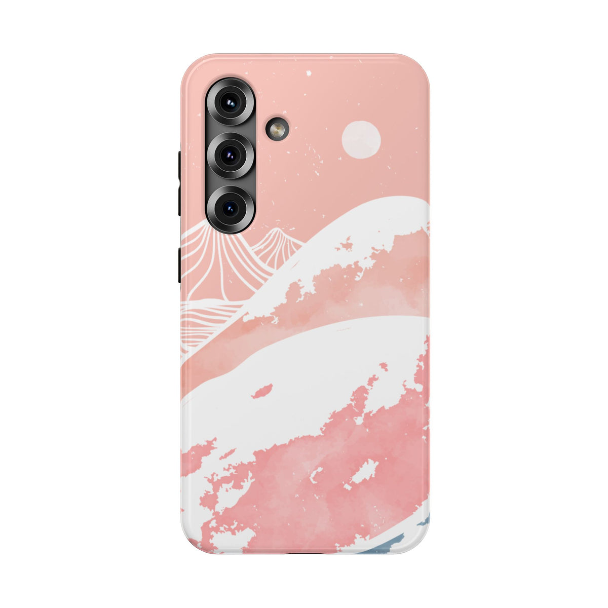 Pink Winter Night Samsung Case