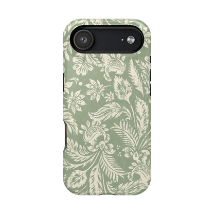 Sage Paisley iPhone Case