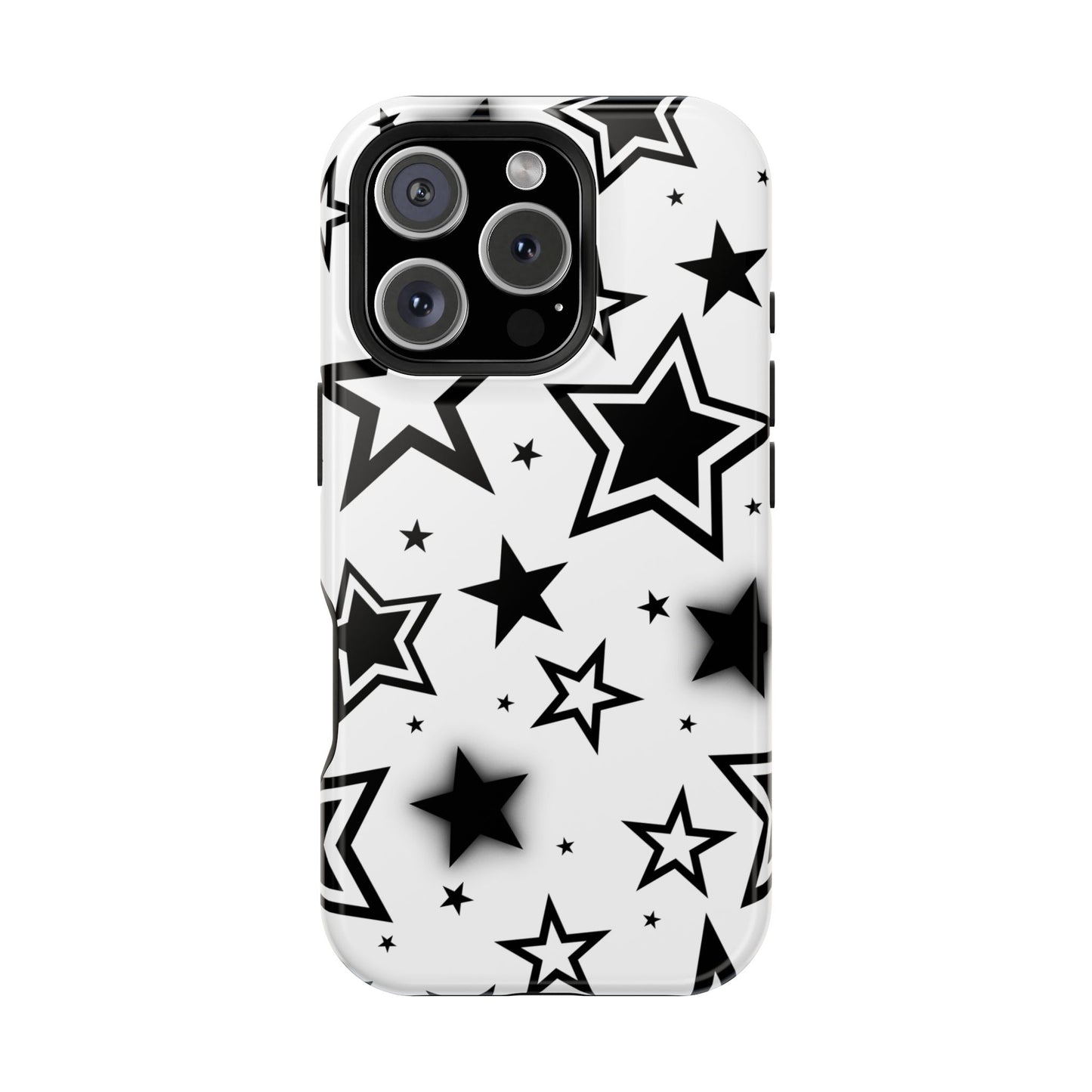 White Stardust iPhone Case