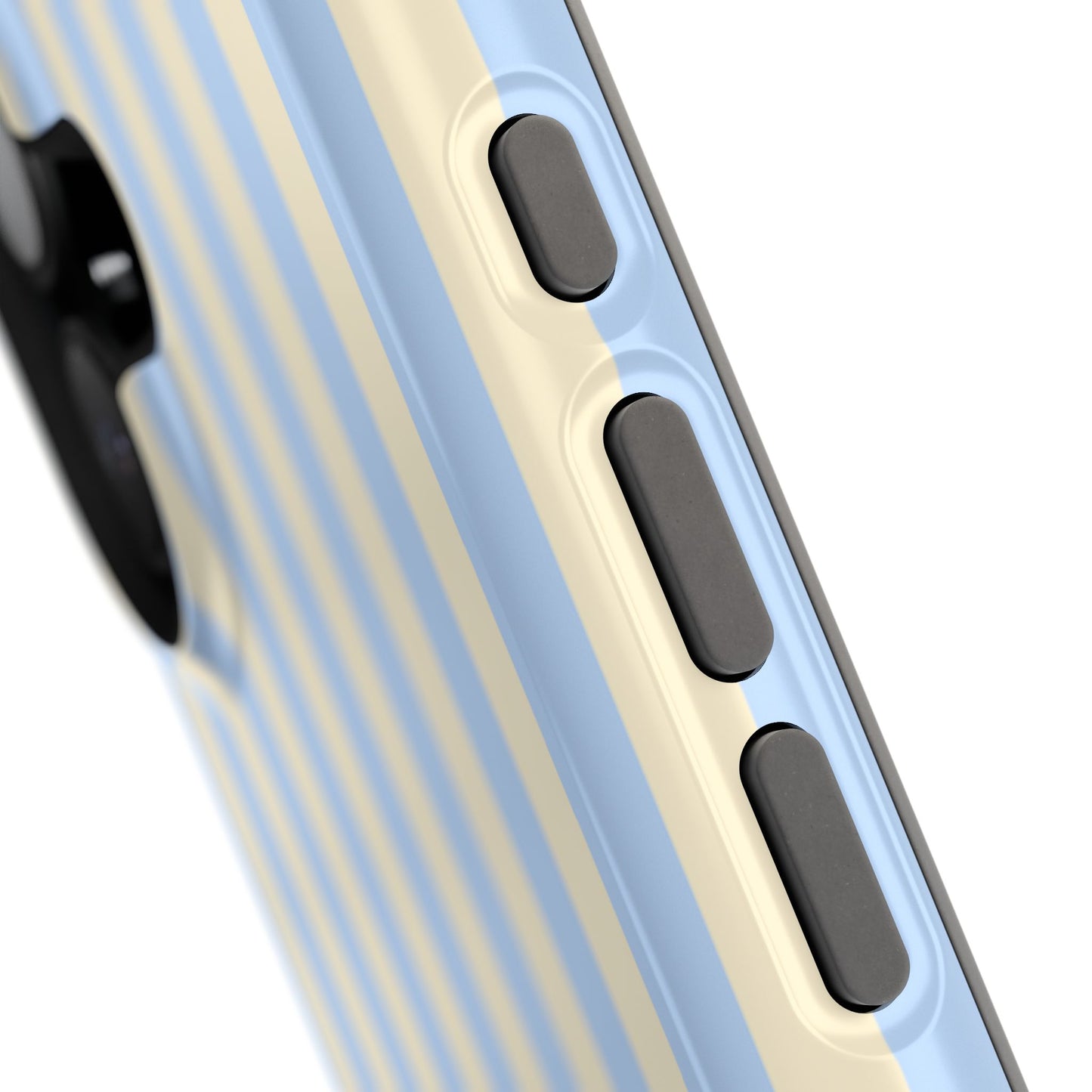 Lemon Sky Stripes iPhone Case