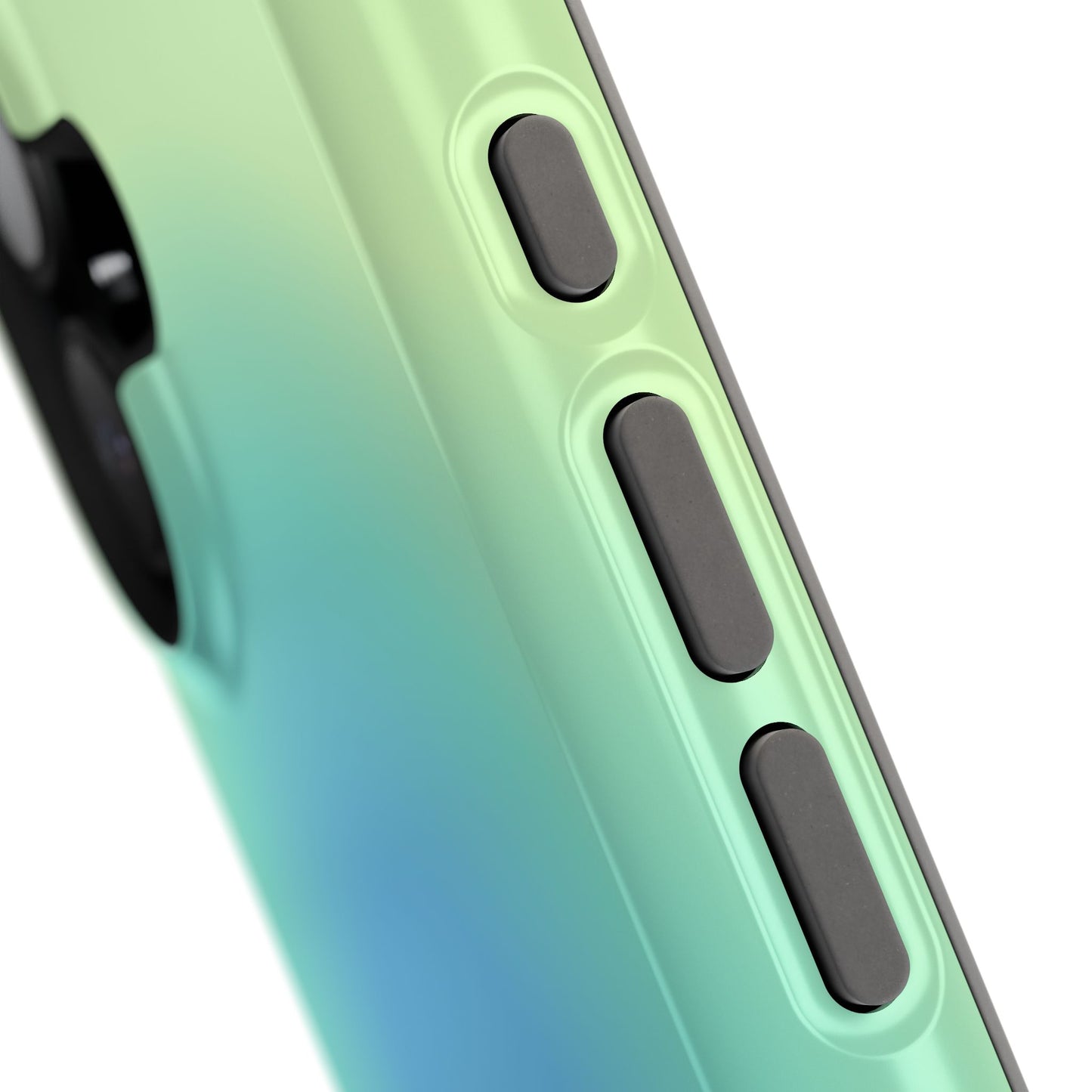 Blue & Green Aura iPhone Case