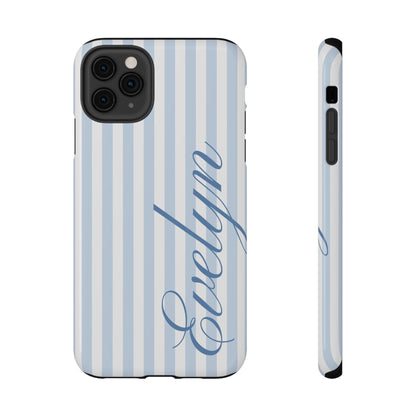 Personalized Blue Beau iPhone Case
