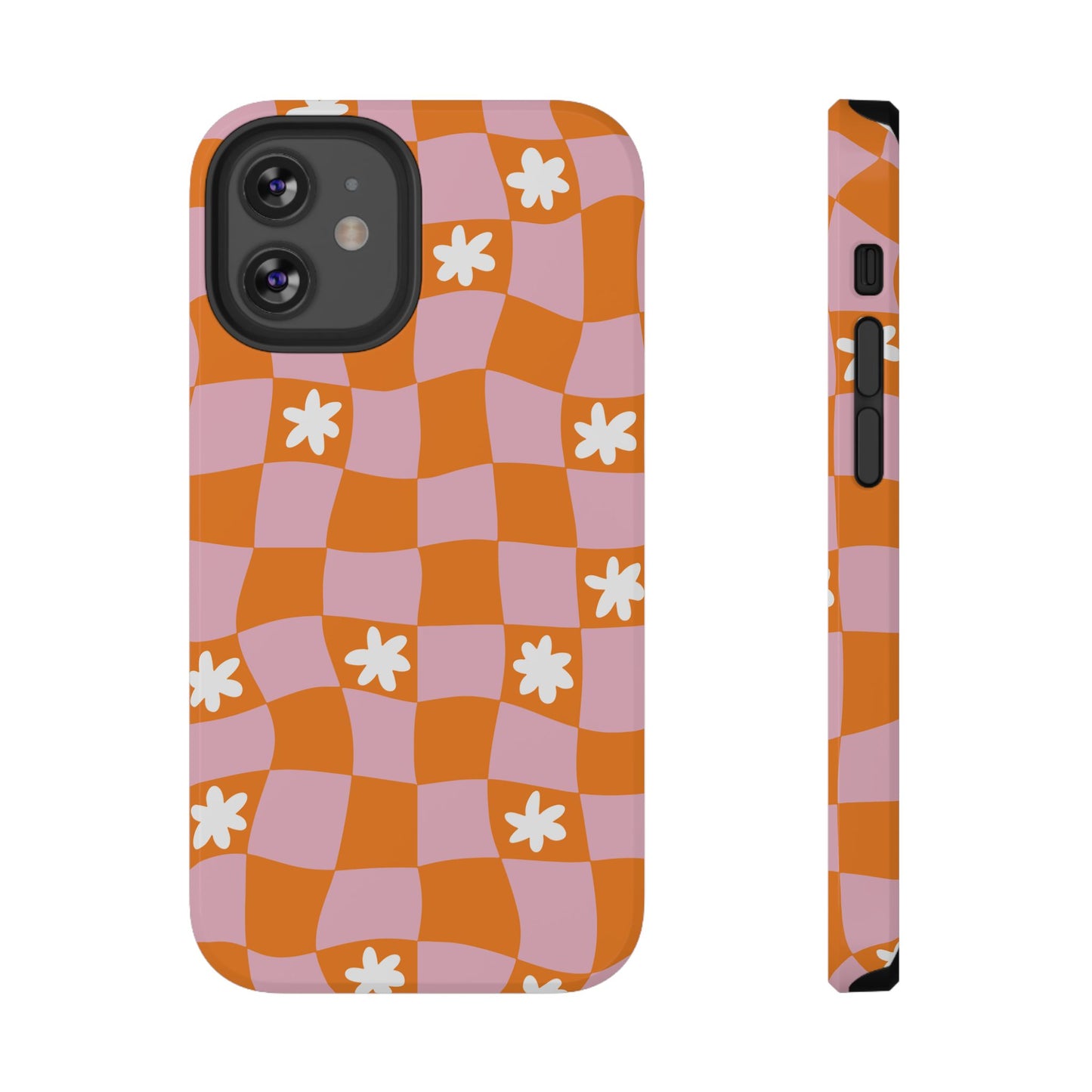Groovy Check iPhone Case
