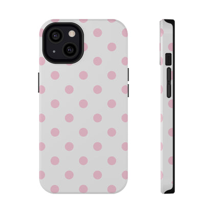 Black Polka Dots iPhone Case